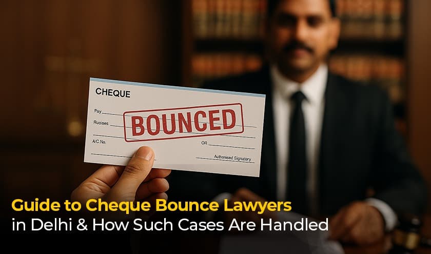 Guide to Cheque Bounce Lawyers in Delhi & How Such Cases Are Handled