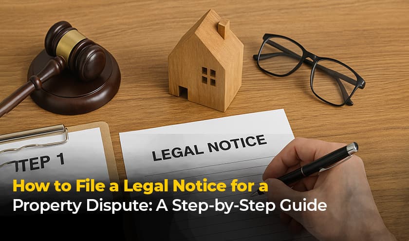 How to File a Legal Notice for a Property Dispute: A Step-by-Step Guide